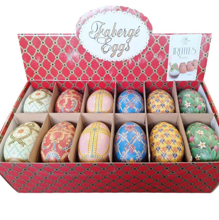 Fabergé egg m/ sjokoladetrøfler Havsalt 100g